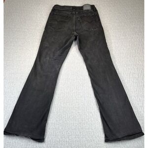 Levi's 725 high-rise boot‎ cut Dress Jeans Women 29/27X29 slim fit Black pants